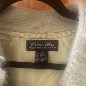 Venesha Angora Sweater in Soft Cream